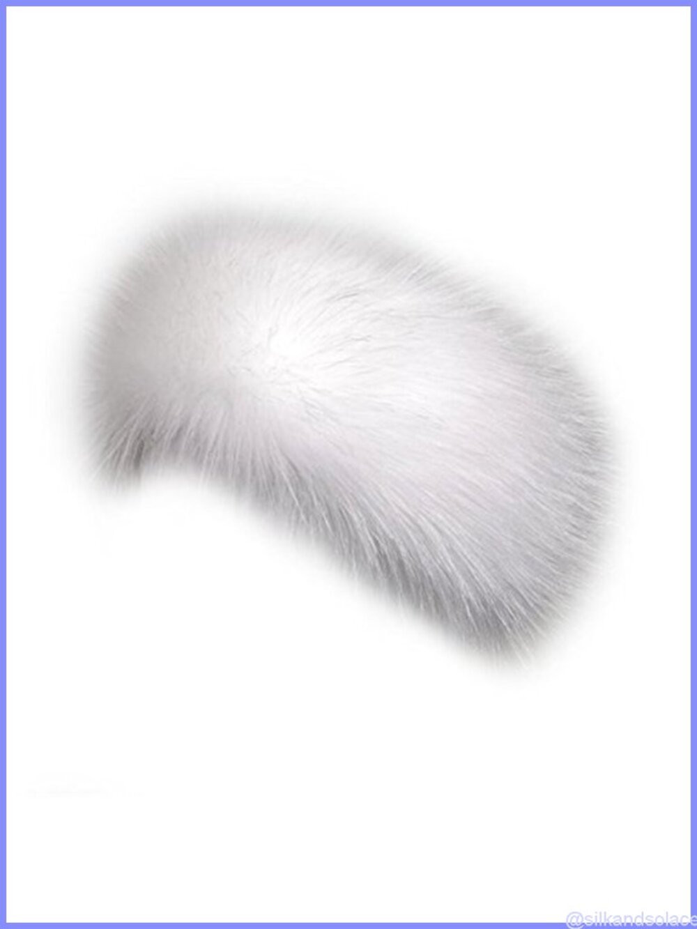 Faux Fur Headband Winter Earwarmer Earmuff Ski Fleece Lined